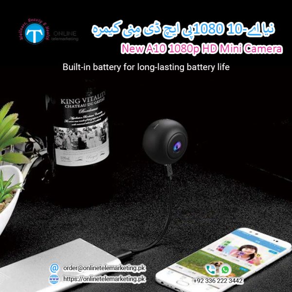 New A10 1080p HD 2MP WiFi Mini Camera