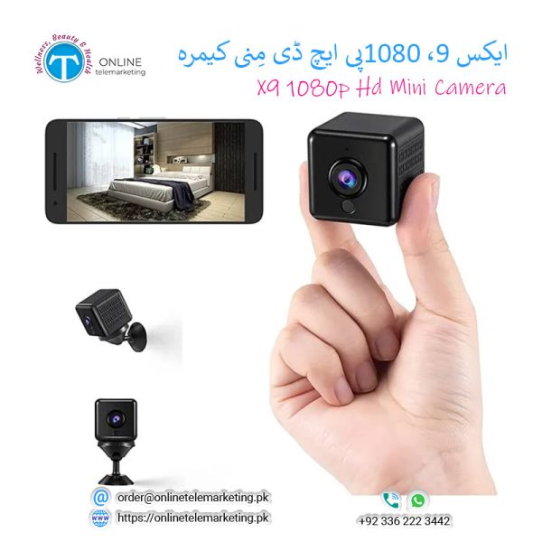 X9 1080p Hd 2mp Magnetic Wifi Mini Camera FtyCamPro App